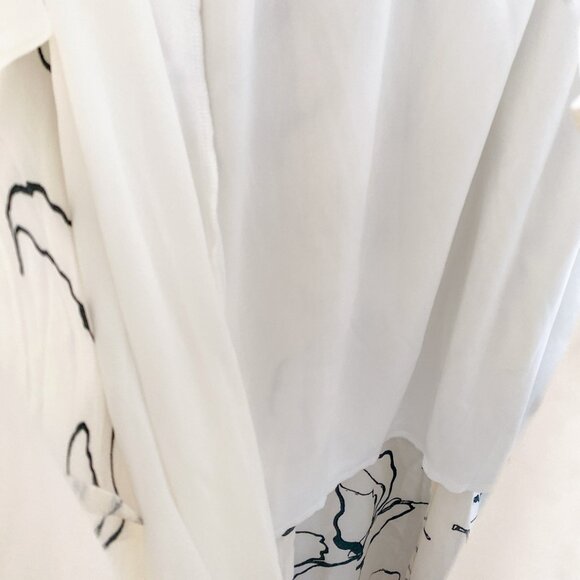 New 2024 summer skirt women's chiffon high waist flowy all-match A- line skirt - Picture 4 of 7